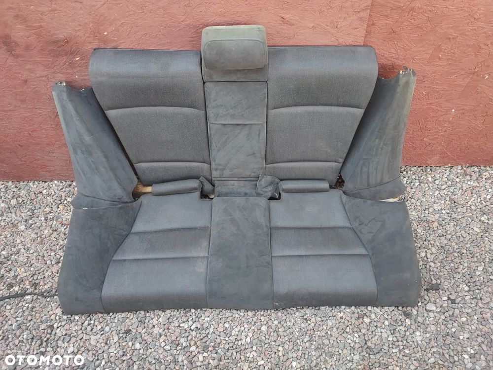 BMW E46 COUPE / M3 ORYGINALNA KANAPA TYŁ ALCANTARA / ALKANTARA / SIEDZISKO / OPARCIE EUROPA O NR. 52 20 8 225 759 / 52 20 8 225 749 / 52 20 7 156 178 OEM W DOBRYM STANIE - 3