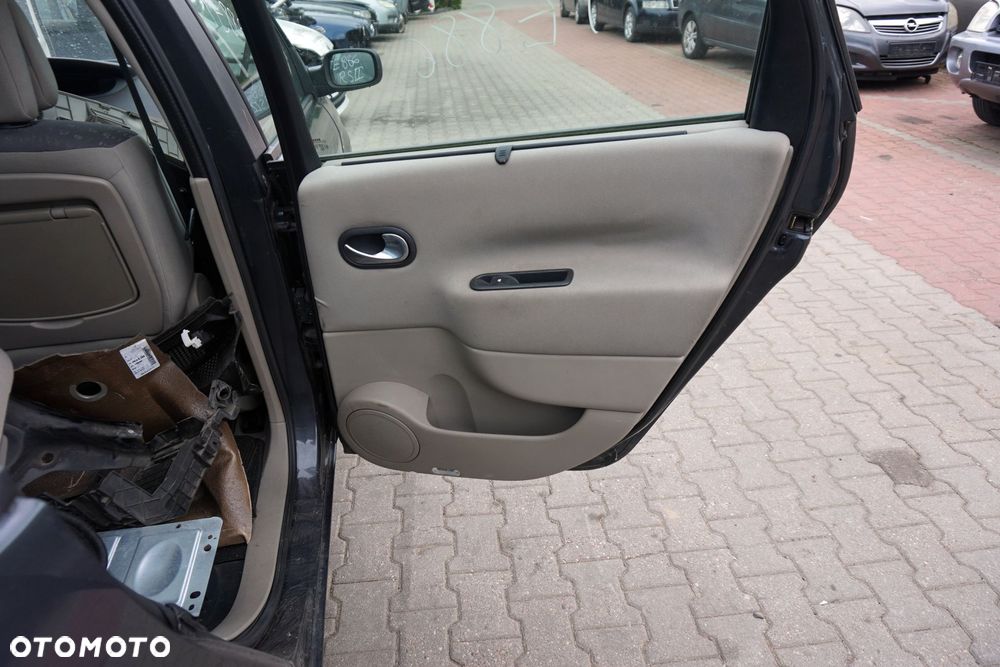 DRZWI TYLNE PRAWE SCENIC II PH1 NV676 CZARNY RENAULT 2004-2006 - 9