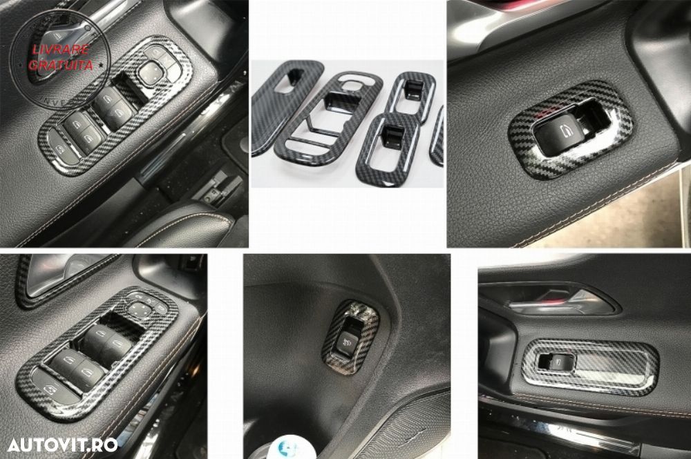 Kit Interior Complet cu Ornamente interior Consola Centrala Spate Mercedes A-Class- livrare gratuita - 10