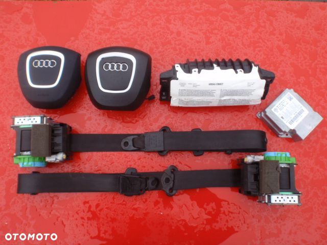 AUDI A5 S5 8T DESKA KONSOLA KOKPIT PULPIT PÓŁKA PARAPET PODUSZKI AIRBAG PASY PAS naprawa regeneracja - 7