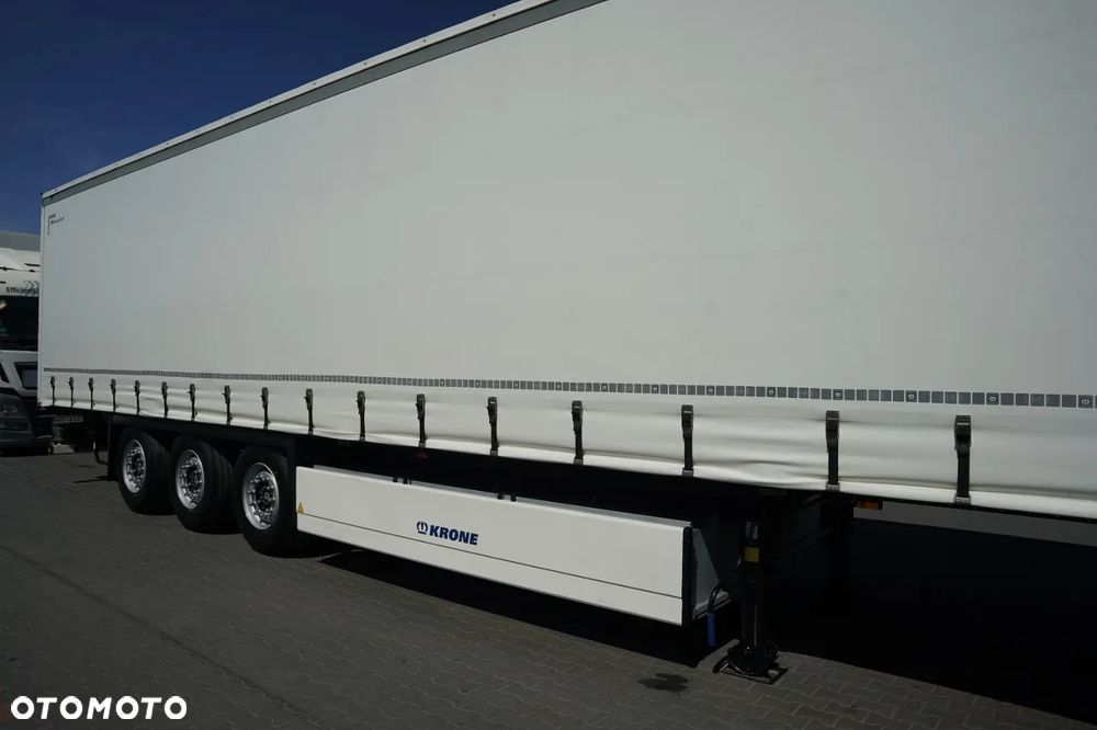 Krone FIRANKA / STANDARD / 2 OSIE PODNOSZONE / KOSZ NA PALETY / 40 TYS.KM. / 2025 ROK / - 9
