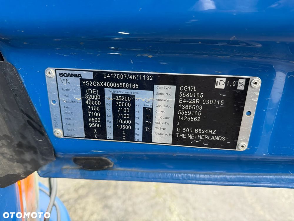 Scania G 500 XT 8X4 KEMPF - 11