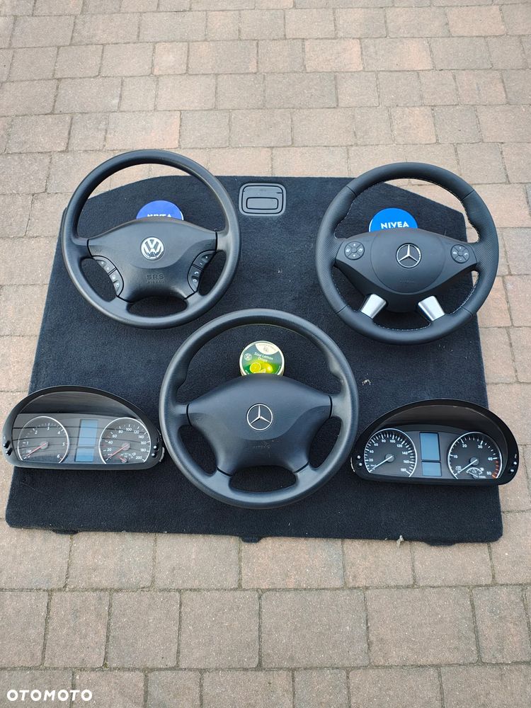 Kierownica VW Crafter Sprinter 906 Airbag Licznik - 3
