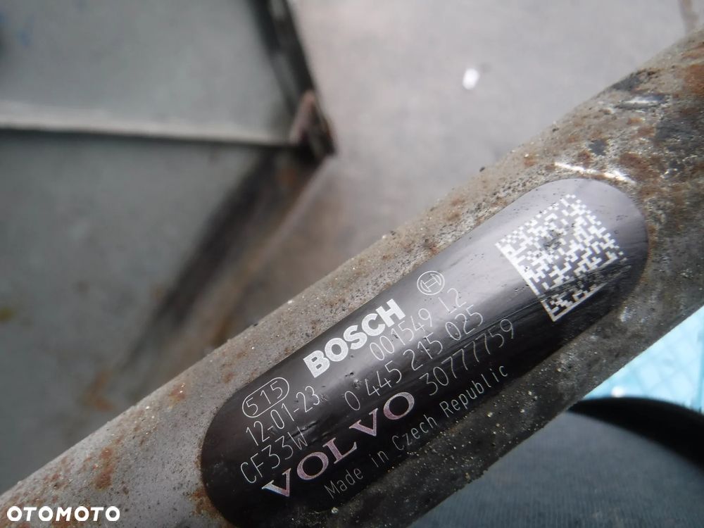 Volvo S60 II V60 XC70 XC60 listwa wtryskowa czujnik przewody 2.0 D3 0445215025 31216313 - 2