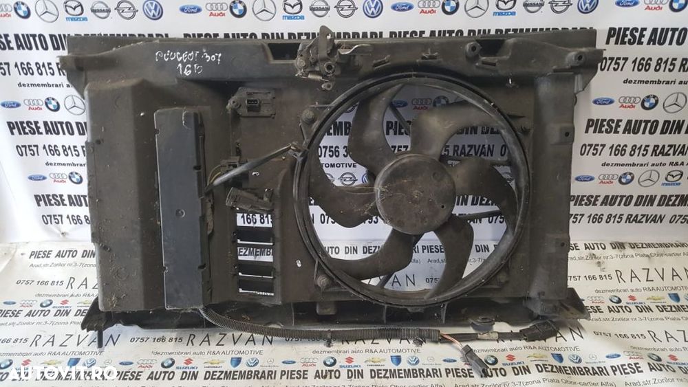 Electroventilator Termocupla Peugeot 307 Motor 1.6 Benzina Cod Motor NFU - 1