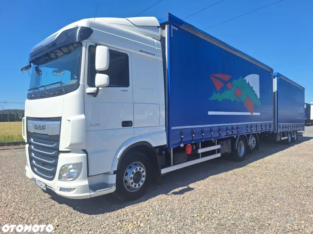 DAF XF480 2020 6X2 + PRZYCZEPA TANDEM 2020 - 2