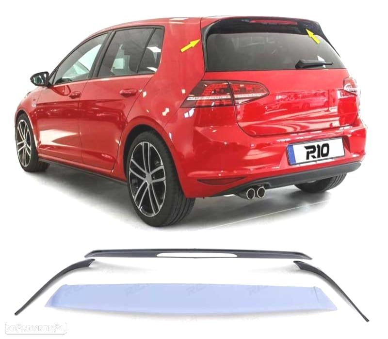 AILERON TRASEIRO VOLKSWAGEN VW GOLF 7 - 7.5 12-20 LOOK GTI - 1