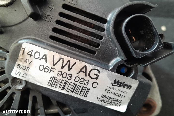 Alternator 06F903023C 06F903023C Volkswagen VW Tiguan 1 5N [2007 - 20 - 5