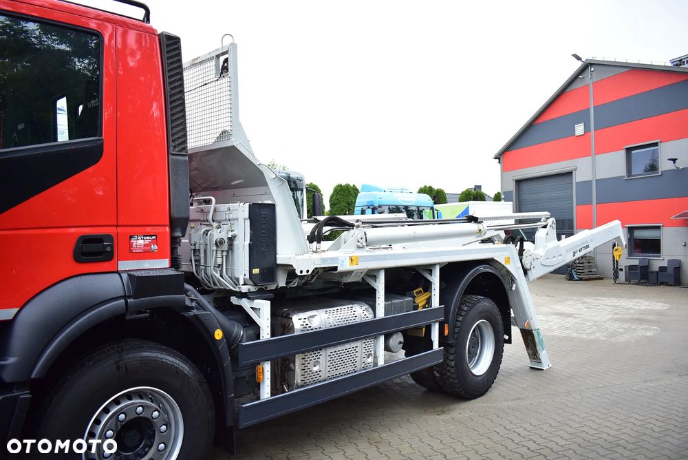 Iveco Trakker 360 / Bramowiec Meiller AK12/ Tylko 120.000 KM !/ Euro 6 / Sprowadzony/ Stan perfekcyjny ! - 18