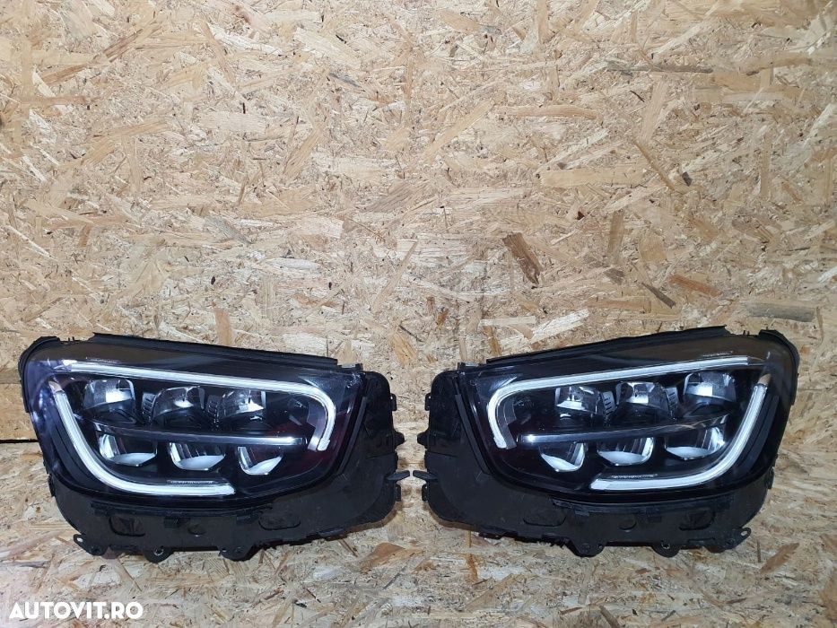 Faruri Far Full Led Complet Mercedes GLC X253 W253 C253 Facelift 2018+ - 1