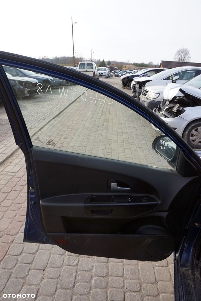 DRZWI PRZEDNIE LEWE CEED I KOMBI A8  GRANATOWY KIA 2006-2009 - 8