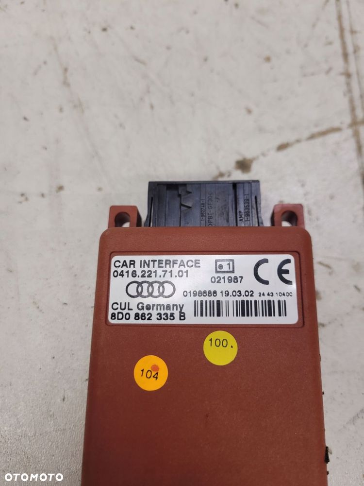 MODUŁ TELEFONU AUDI A4 B6 A6 C6 VW 8D0862335B - 3