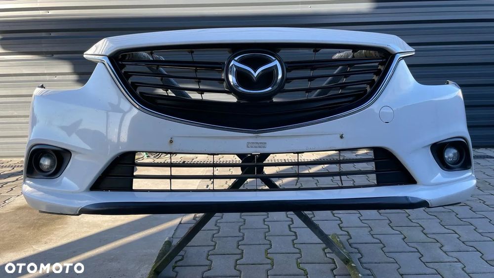 MAZDA 6 III GJ 12-17 ZDERZAK PRZÓD GRILL KOMPLETNY KOLOR A4D - 2