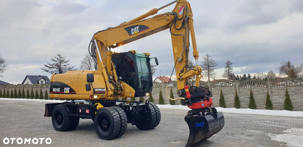 Caterpillar CAT 316C rok 2005 rototilt sprowadzony 7340mtg. - 8