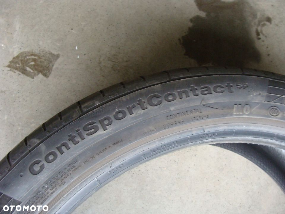 2x Continental ContiSportContact 5P 255/40 R21 XL //o27 - 6