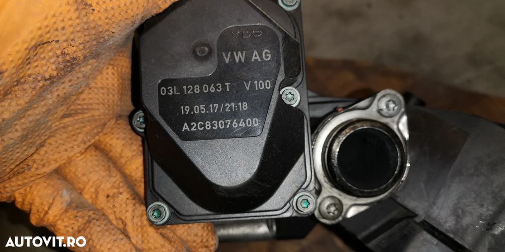EGR 2.0 tdi CFF 170cp rampa injectoare clapeta acceleratiegalerie admisie - 4