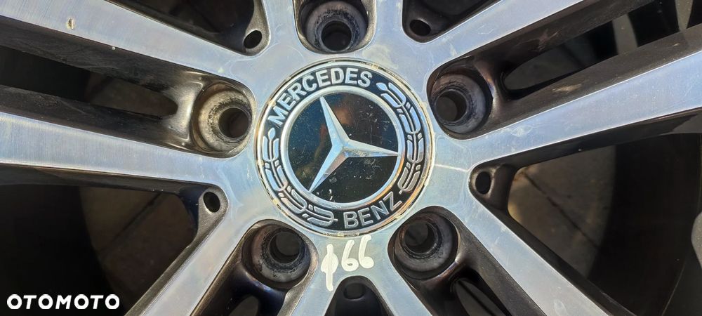FELGI 5x112 7.5Jx17 CALI ET36 2534010600 MERCEDES C E CLA CLS KLASA VITO GLA GLC BLK KOMPLET 4 SZTUKI - 7
