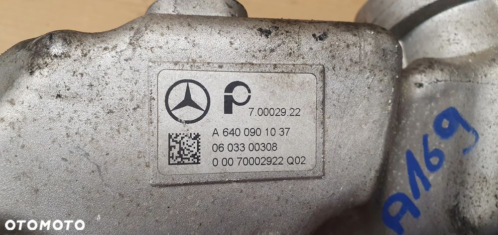 Kolektor ssący nastawnik klap Mercedes W169 2.0 CDI A6401500394 A6400901037 - 6