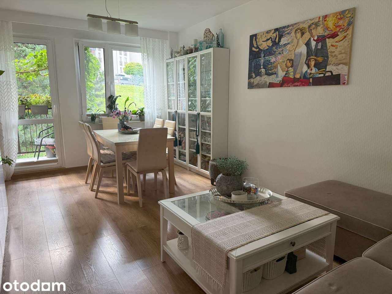Przestronne 3-pokojowe mieszkanie 69 m², 2 łazienki, os. Sarni Stok