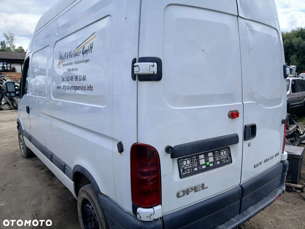 OPEL MOVANO II L3H2 silnik 2.2 DCI 90 KM G9T 720 skrzynia M77 napęd sanki belka wahacz wahacze - 2