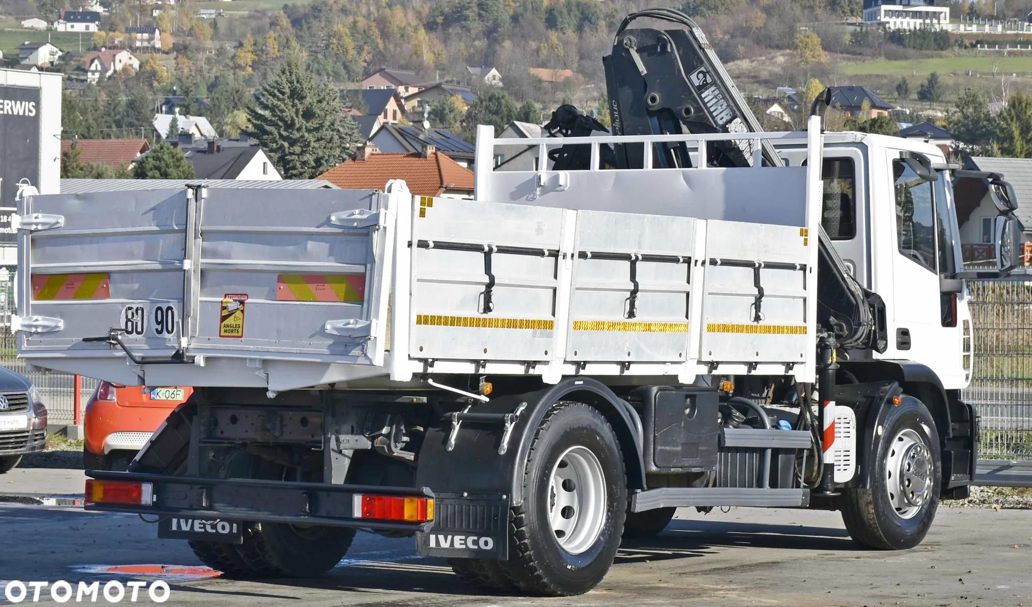 Iveco Eurocargo 180E28* WYWROTKA 4,40 m + HIAB 122 B-2 DUO * STAN BDB - 6