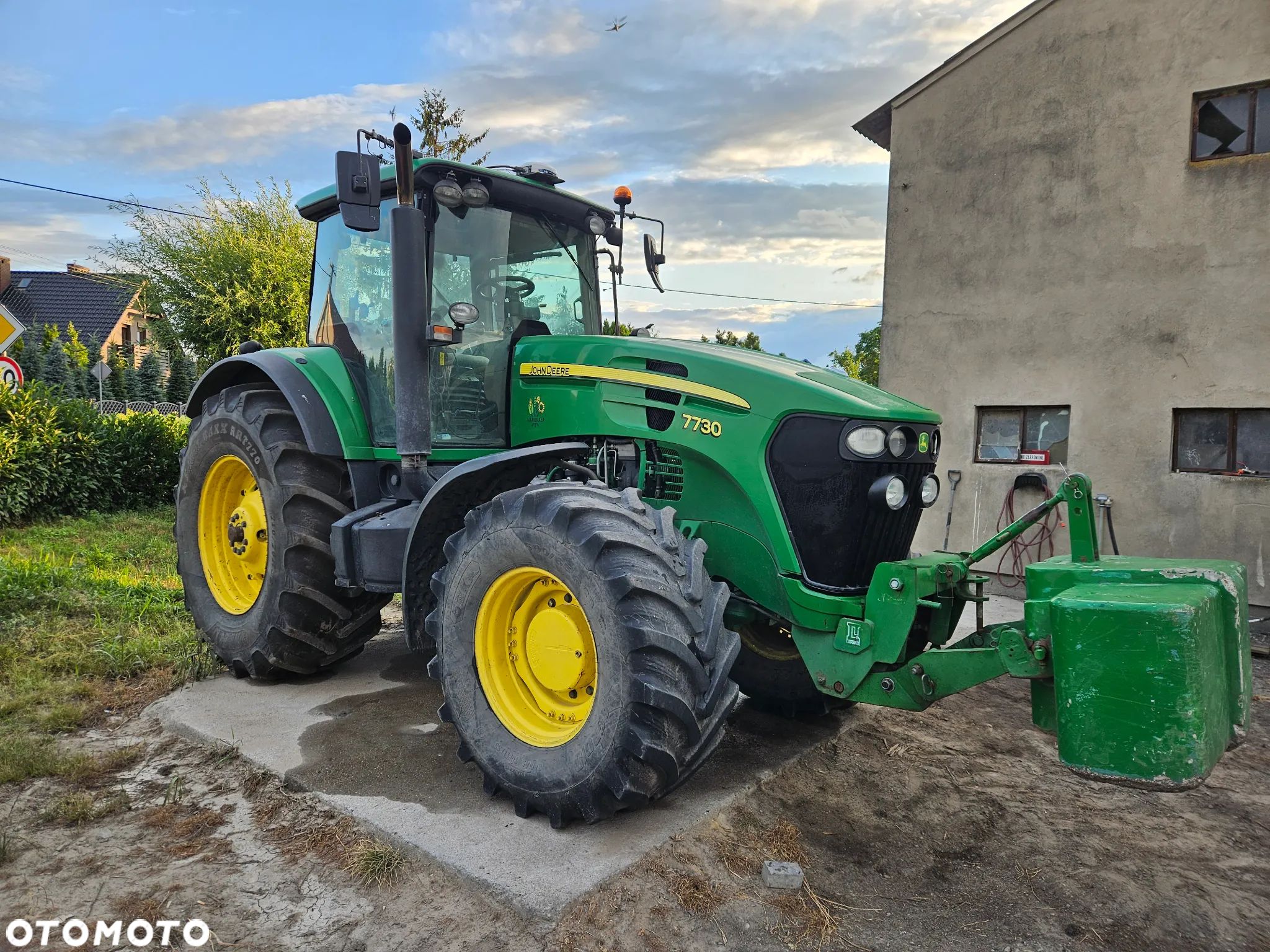 John Deere 7730 manualna skrzynia amortyzacja jak 7830 7930 od rolnika - 1