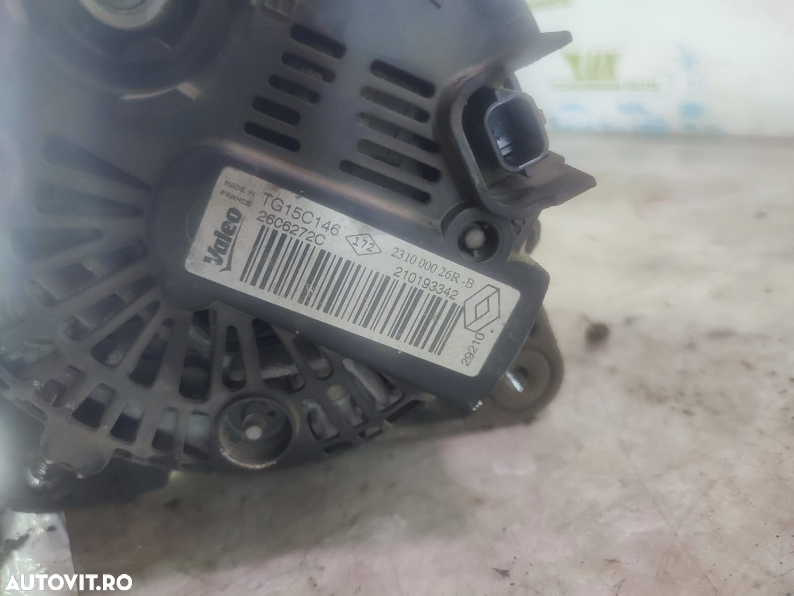 Alternator 231000026r  1.5 dci K9K837 Renault Megane 3 [2008 - 2014] - 3