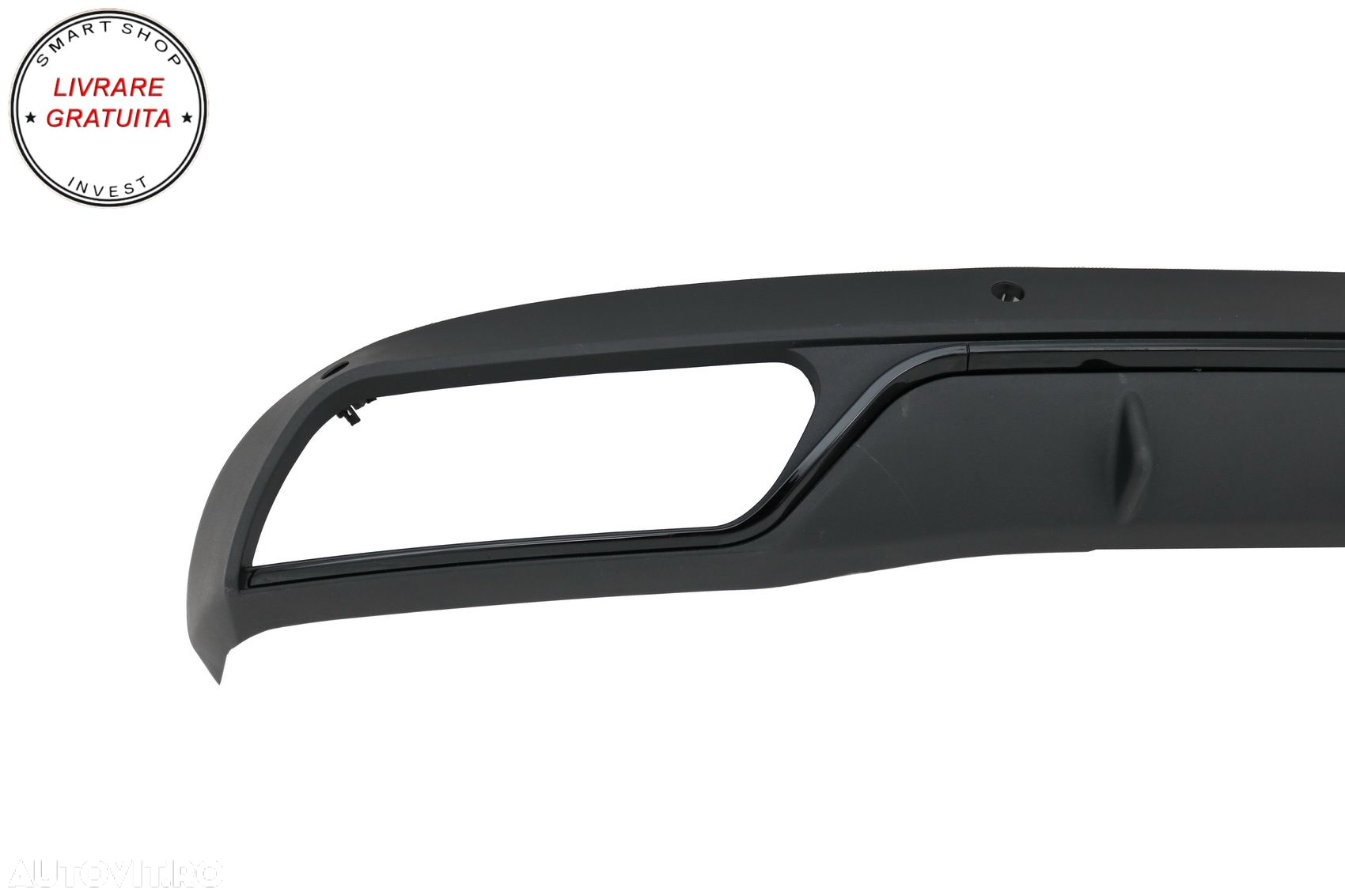 Difuzor Bara Spate Mercedes C-Class W205 S205 (2014-up) C63 Design pentru Bara Sta- livrare gratuita - 2