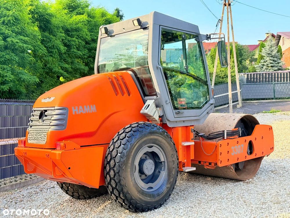 Hamm * Walec Drogowy * Hamm 3307 * Guma Stal * 7000 kg * - 22