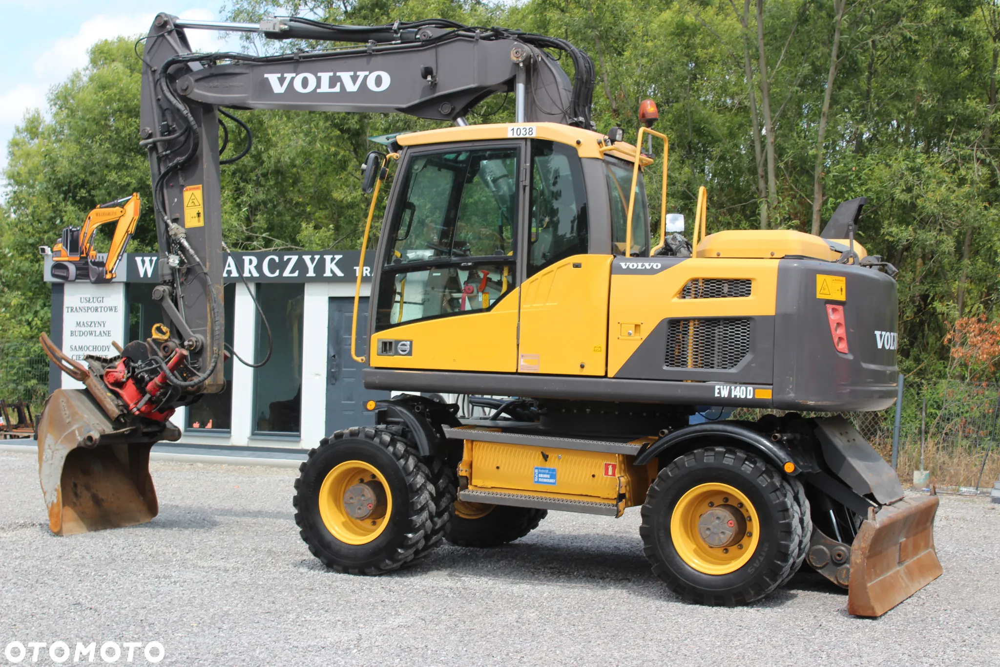 Volvo Ew140D Rototilt Szczypce Sprowadzona - 2