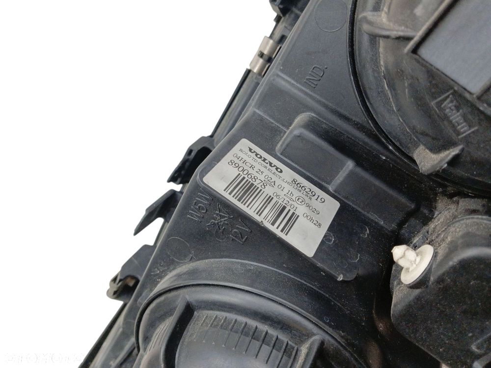 LAMPA LEWY PRZÓD VOLVO XC70 I (2000-2004) 2.4 T 200KM 8662919 - 6