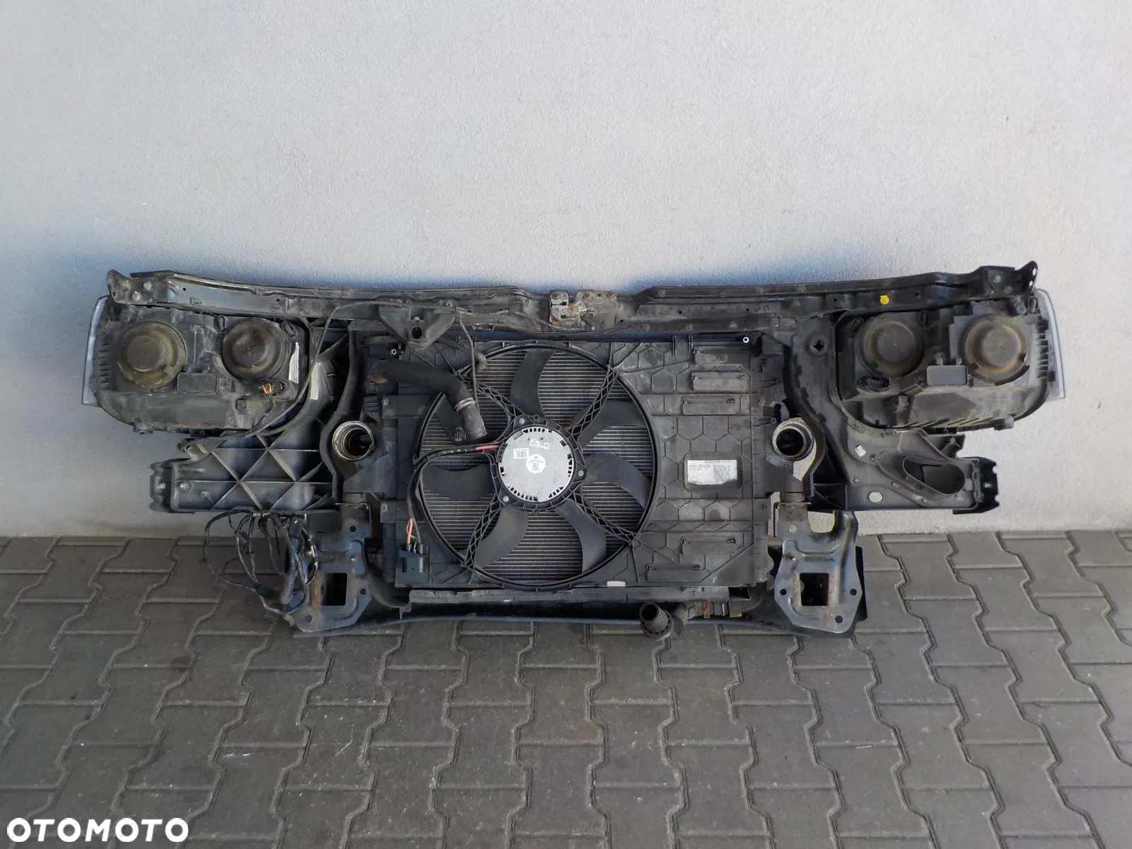 VW T5 LIFT KOMPLETNY PRZÓD PAS PRZEDNI WZMOCNIENIE CHŁODNICE LAMPY - 5