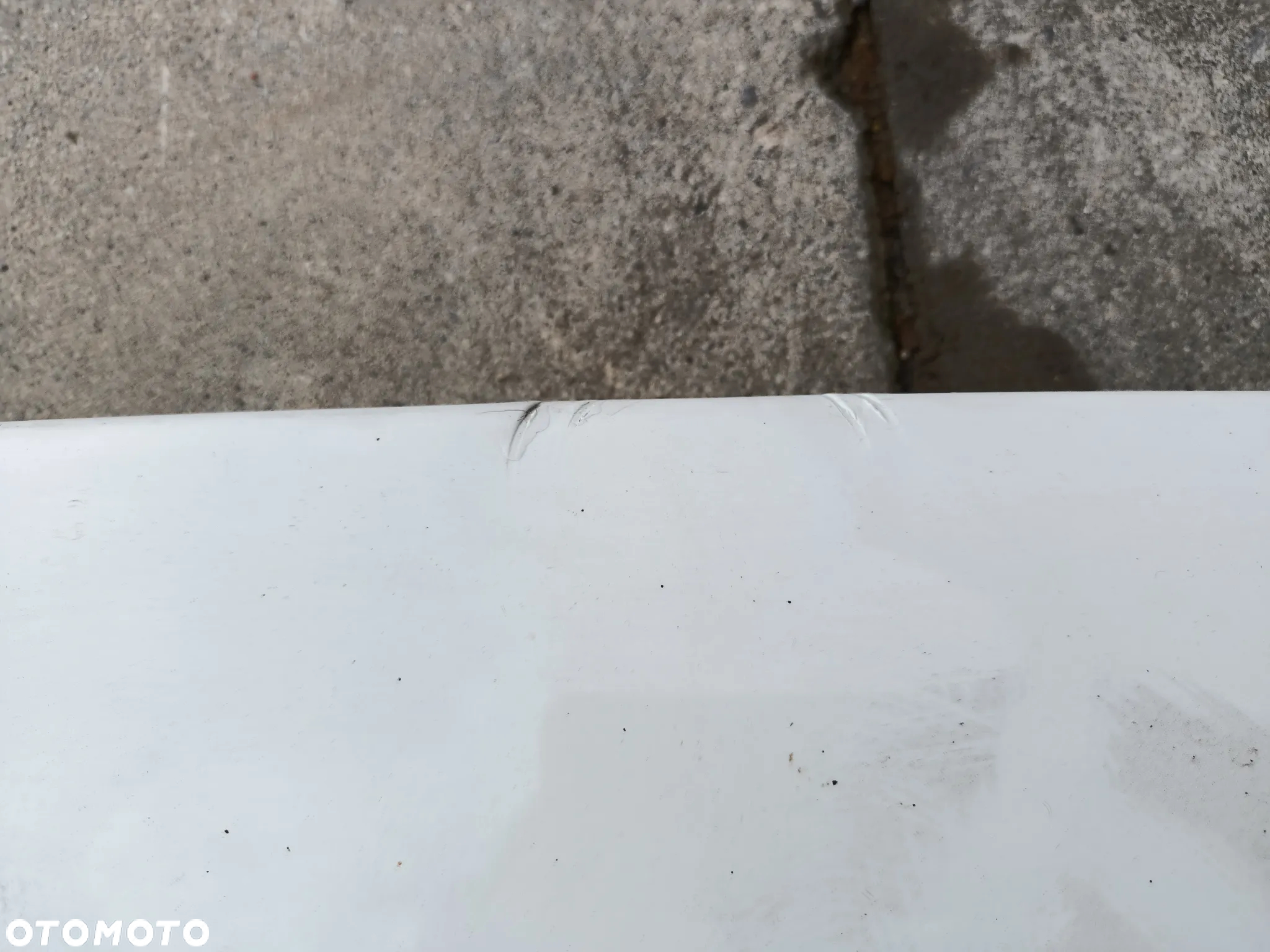 Dyfuzor mpakiet zderzaka BMW E60 E61 biały alpinweiss - 2