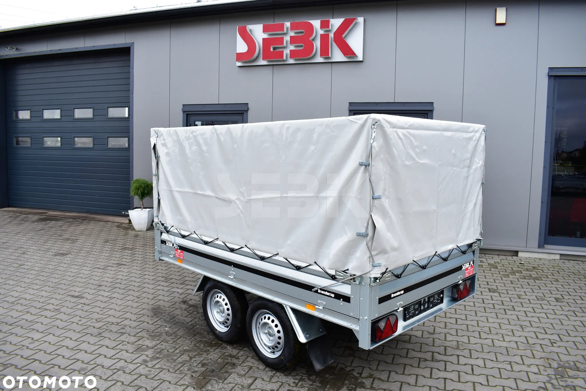 Brenderup HIT SUPER PRZYCZEPA 3251 T 250 x 142 cm. OTWIERANE WSZYSTKIE BURTY - 13