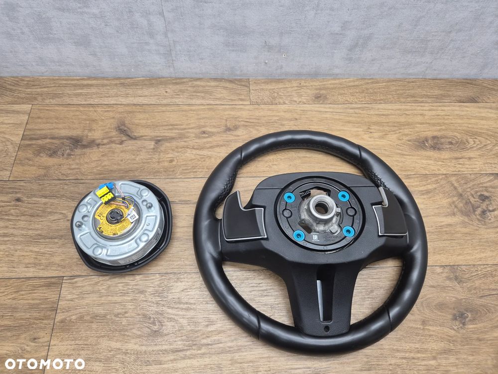 BMW G30 G31 G11 G05 G06 G07 KIEROWNICA M-PAKIET SKÓRA ŁOPATKI TEMPOMAT - 11