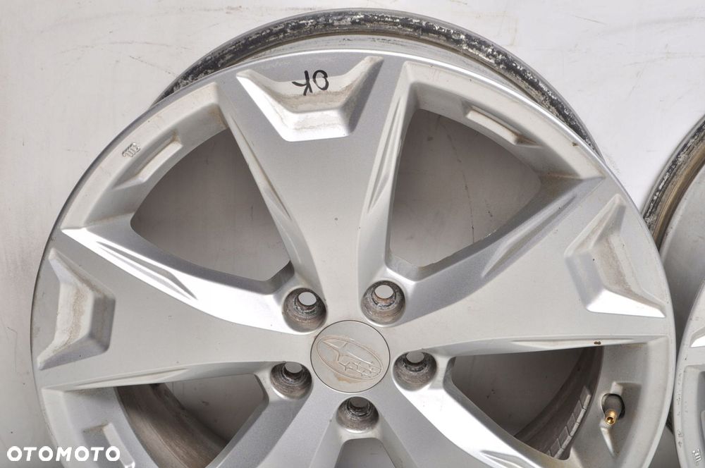 SUBARU FORESTER IMPREZA LEGACY FELGI ALUMINIOWE R17" 7J 5X100 ET 48 C34 - 10