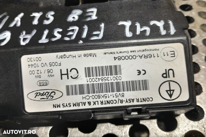 Calculator confort 8V51-15K600-CH 8V51-15K600-CH Ford Fiesta MK7 [200 - 2
