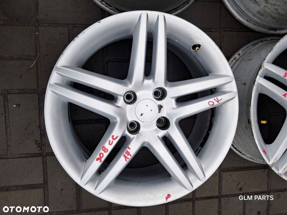 peugeot 308 cc felgi aluminiowe 17" 4x108 et32 9673739077 - 16