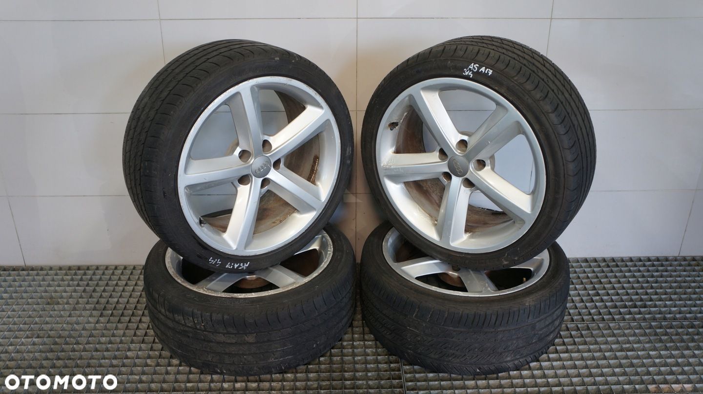 ALUFELGI FELGI ALUMINIOWE KOŁA 5X112 R18 AUDI A5 8T A4 B8 R18 - 1