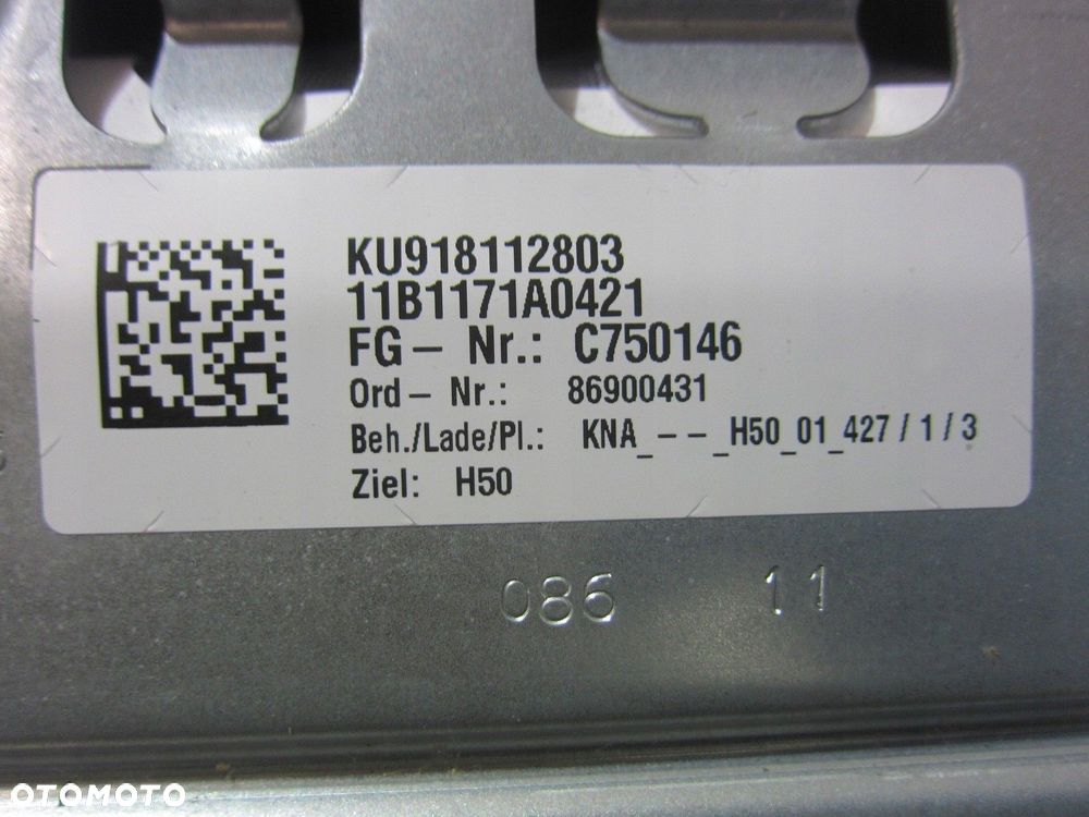 BMW F13 F06 F12 PODUSZKA USA KOLANOWA AIRBAG KIEROWCY 9181128 72129181128 - 6