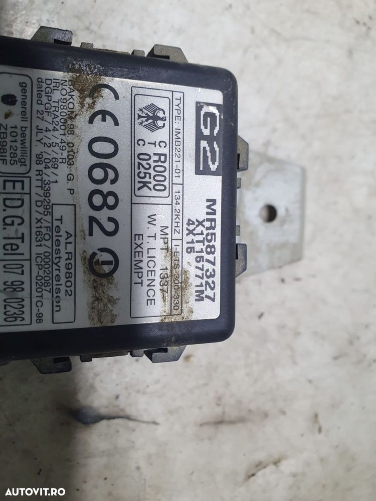 Imobilizator Mr587327 Mitsubishi Pajero Sport 1 [1996 - 2005] 2.5 D - 3