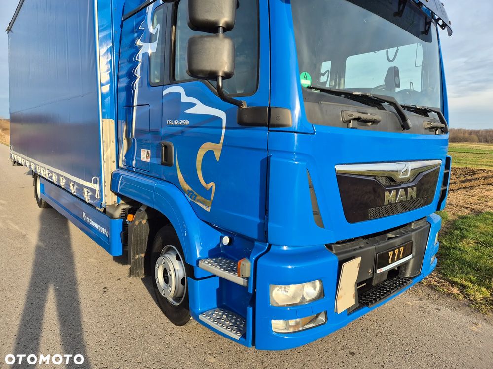 MAN TGL 12.250 cena za ZESTAW TANDEM UNIKAT przebieg z Niemiec MANUAL HAK / EURO 6 / przyczepa zestaw jumbo / opony 80% - 13