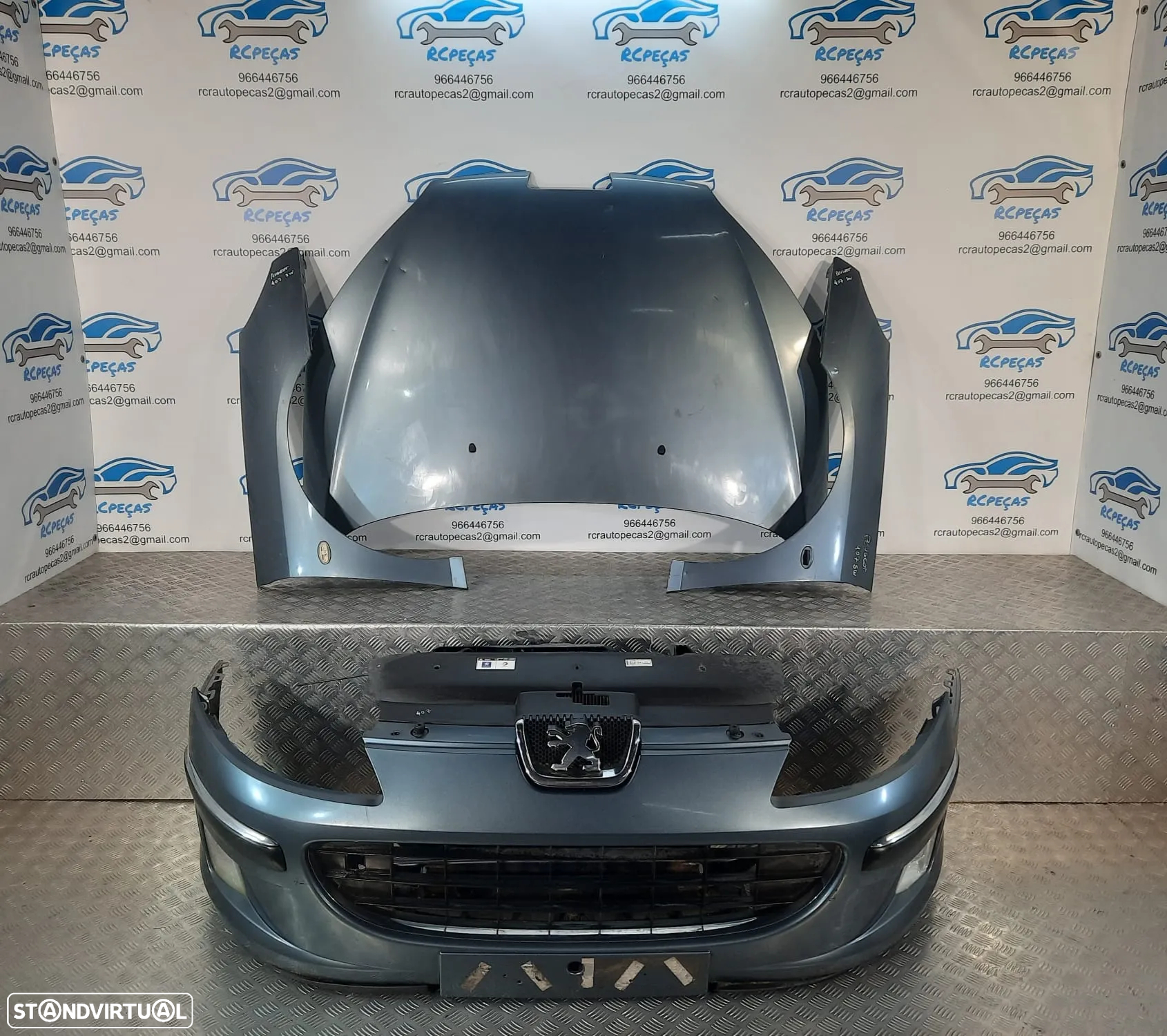 Frente completa Peugeot 407 - 8