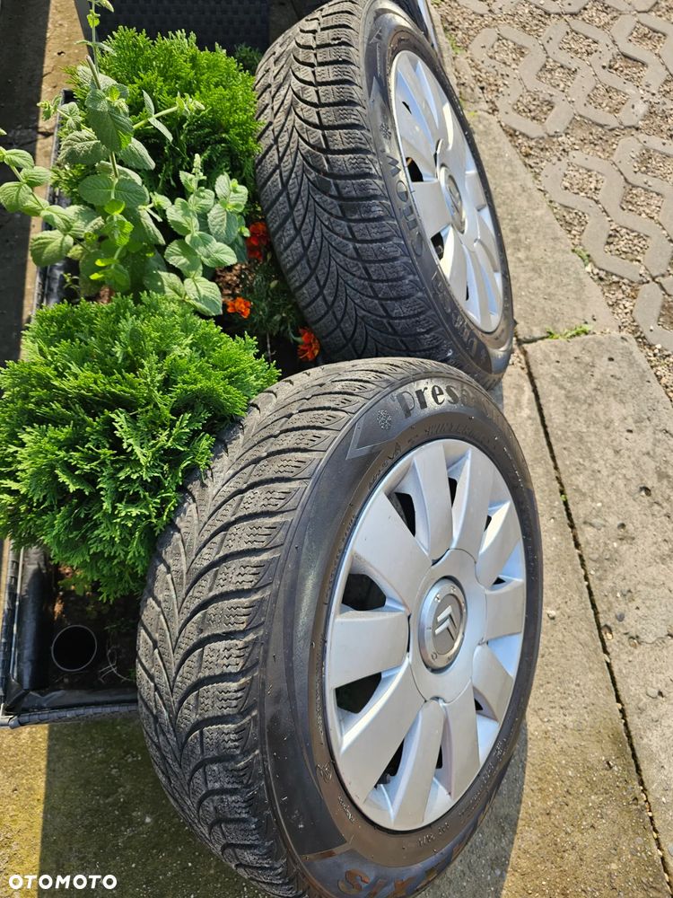 Koła alufelgi  15' 4x108 KOMPLET c3 c2 207 308 zima - 4