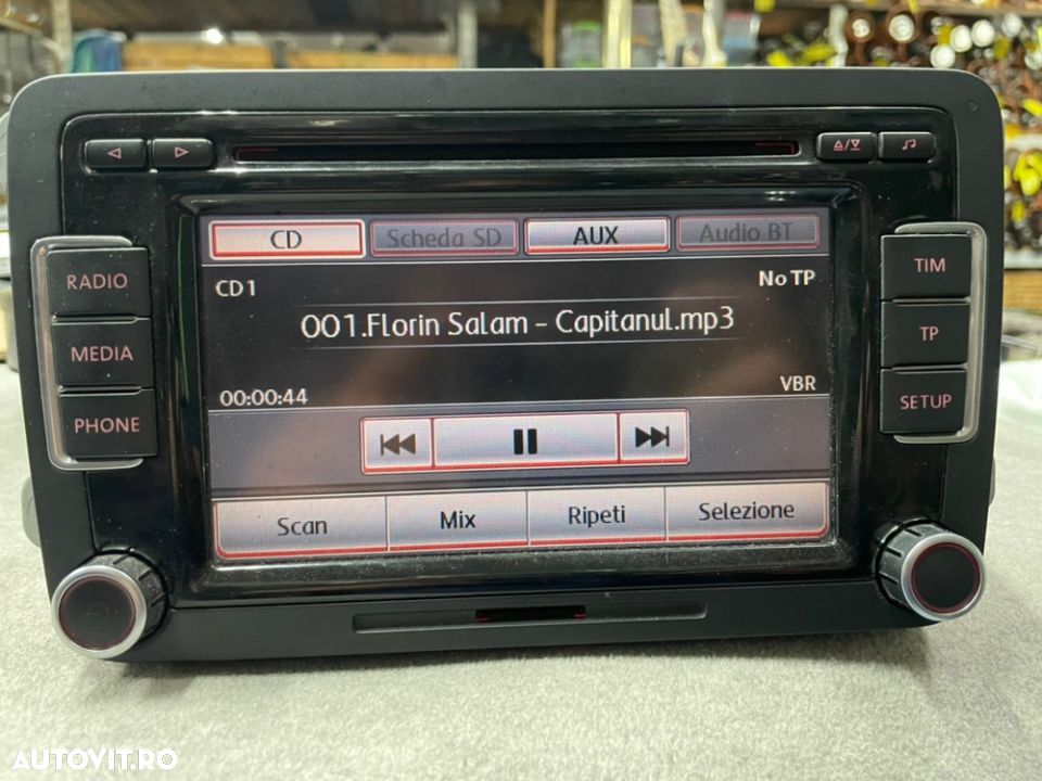 RCD 510 MP3 Touchscreen 6 Cd-uri decodat si functional - 1