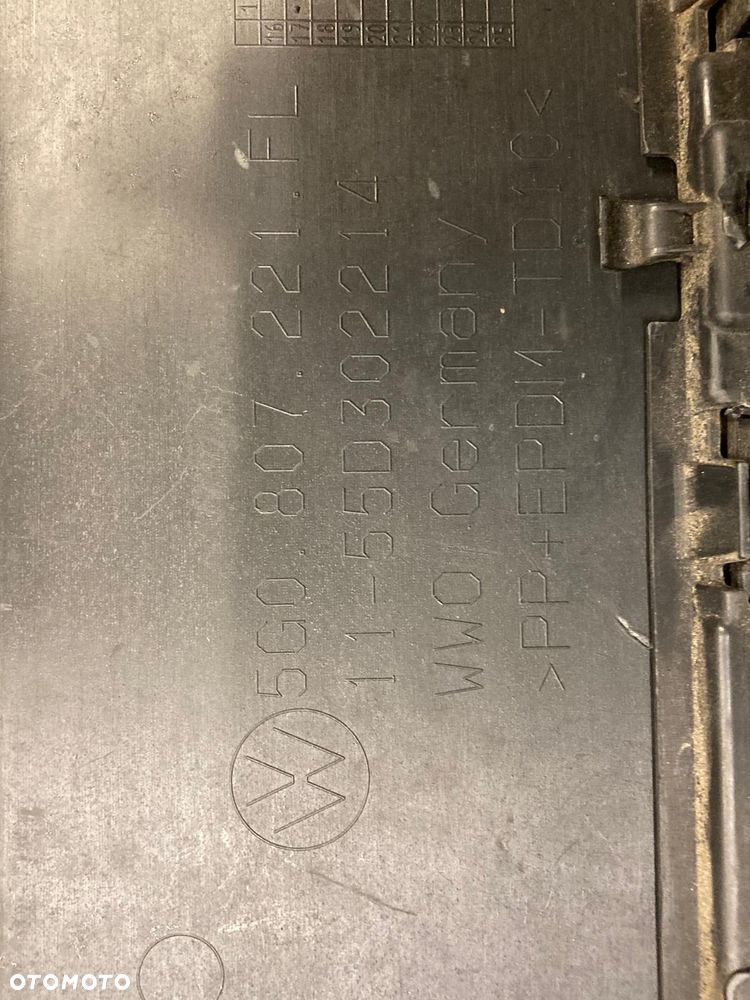 Zderzak Przedni VW GOLF VII LIFT 5G 5G0807221 - 9
