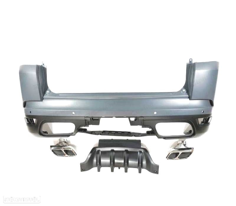 PARA-CHOQUES TRASEIRO RANGE ROVER SPORT L494 13-17 LOOK SVR - 2