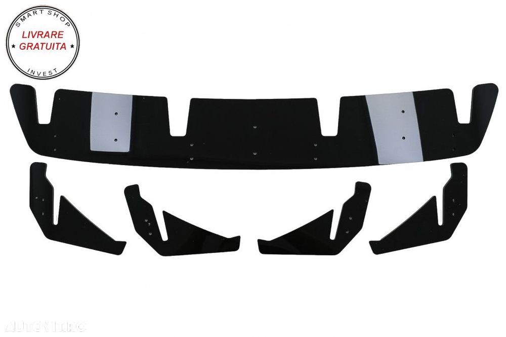 Prelungire Extensie Difuzor Bara Spate Mercedes A-Class W17 A45 Hatchback (2015-20- livrare gratuita - 4