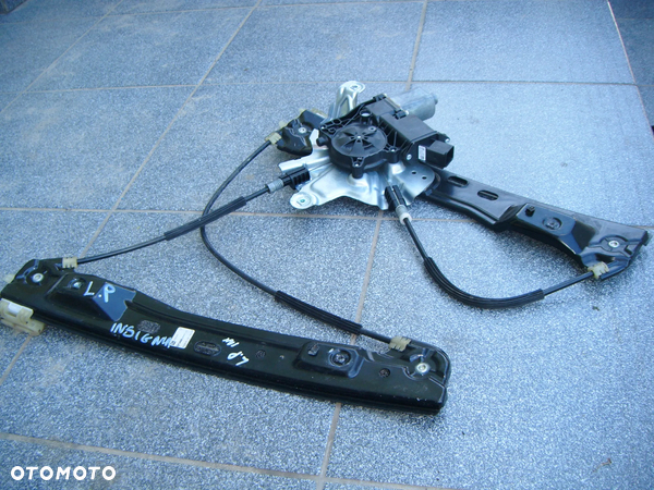 opel insignia mechanizm szyby lewy przód z silnikiem 20952452