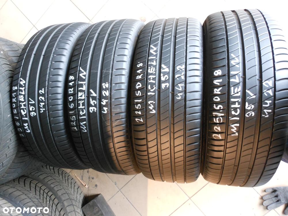 Opony 225/50r18 michelin primacy 3 6,4mm lato komplet